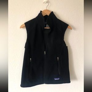 Patagonia Synchilla Fleece Vest - Black, size small